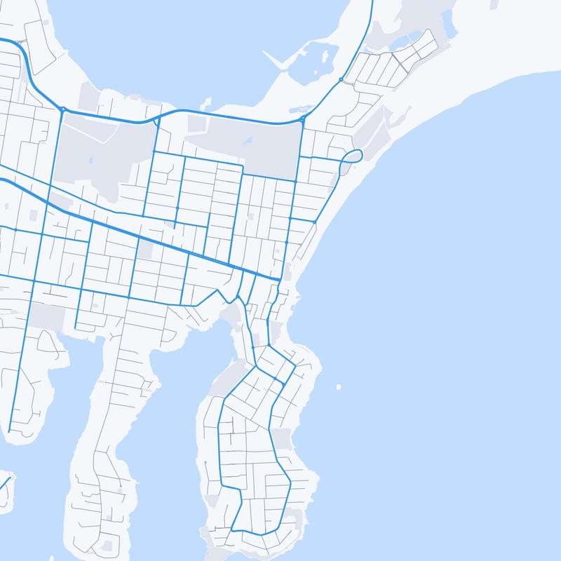 Map of Cronulla