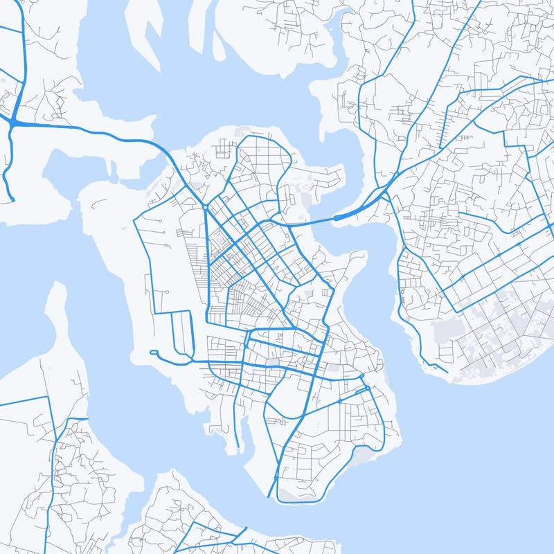 Map of Mombasa