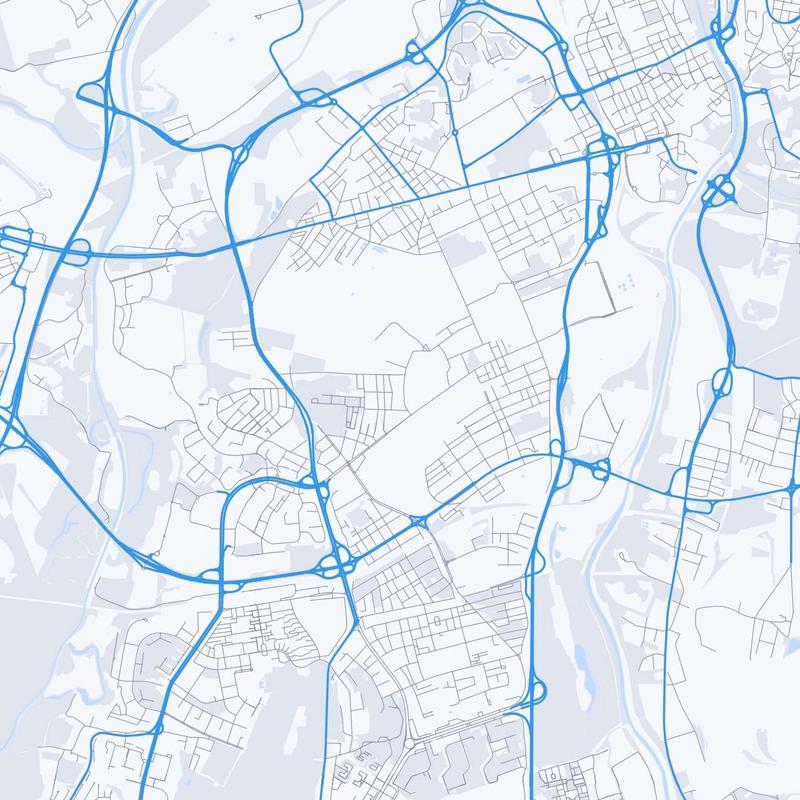 Map of Ostrava