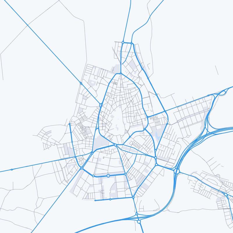 Map of Ciudad Real