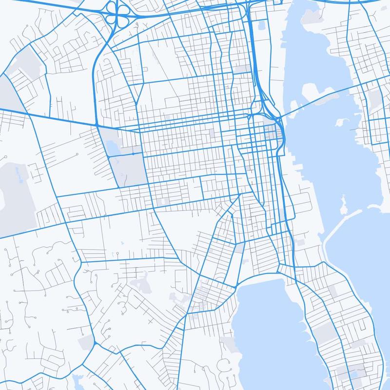 Map of New Bedford