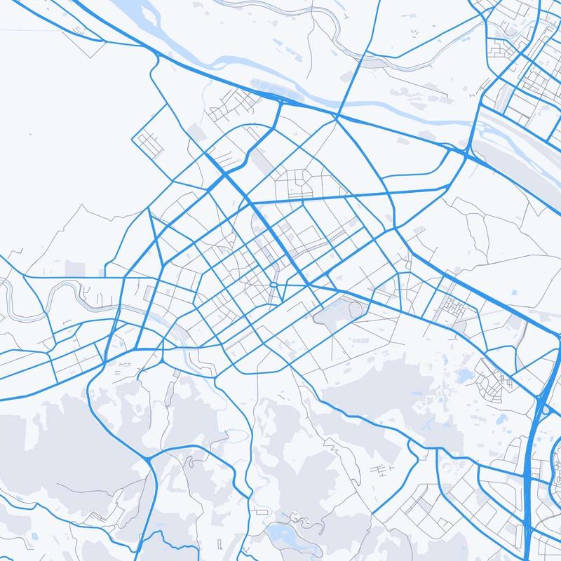 Map of Hsinchu