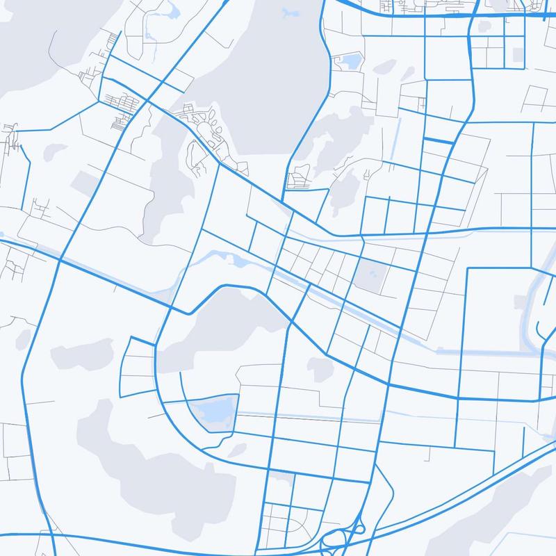 Map of Xuzhou