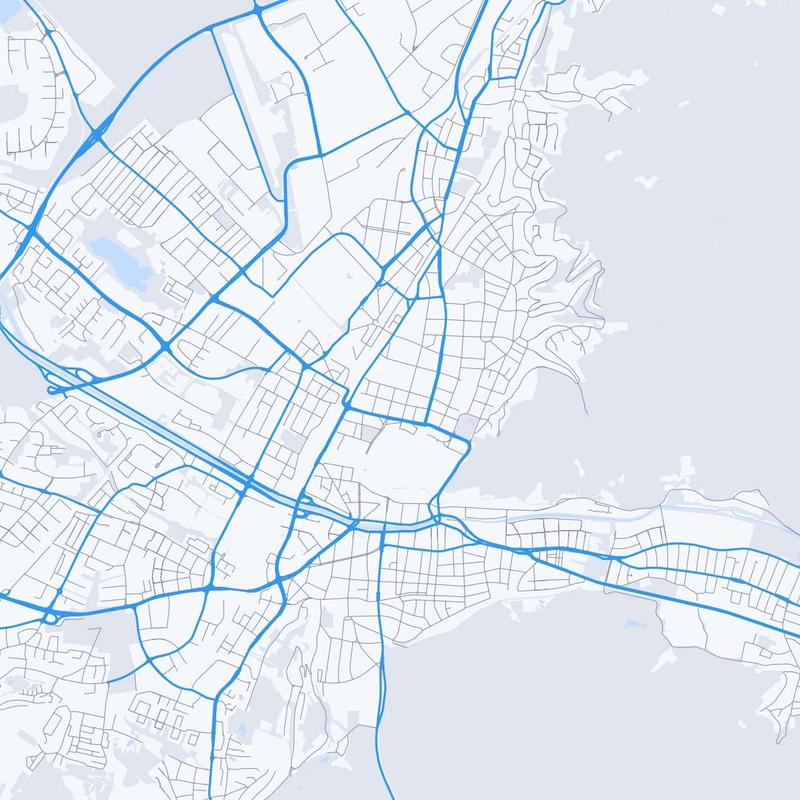 Map of Freiburg