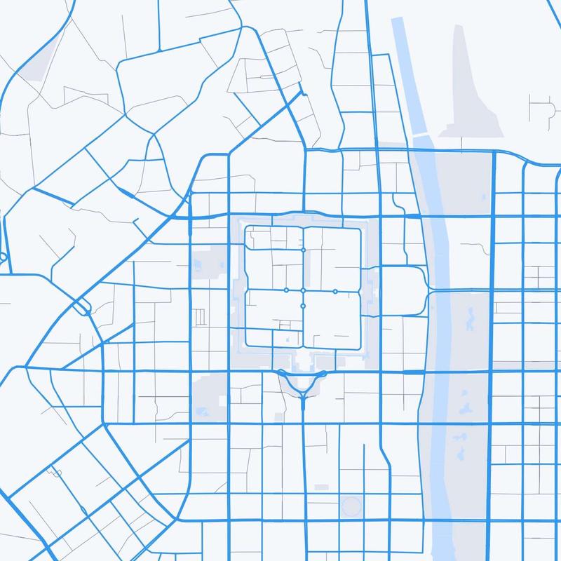 Map of Datong