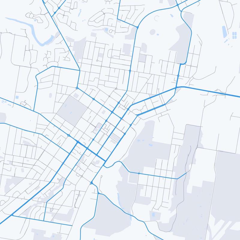 Map of Goulburn