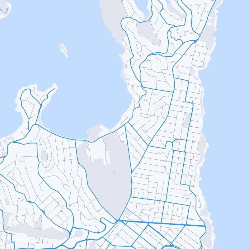 Map of Rose Bay
