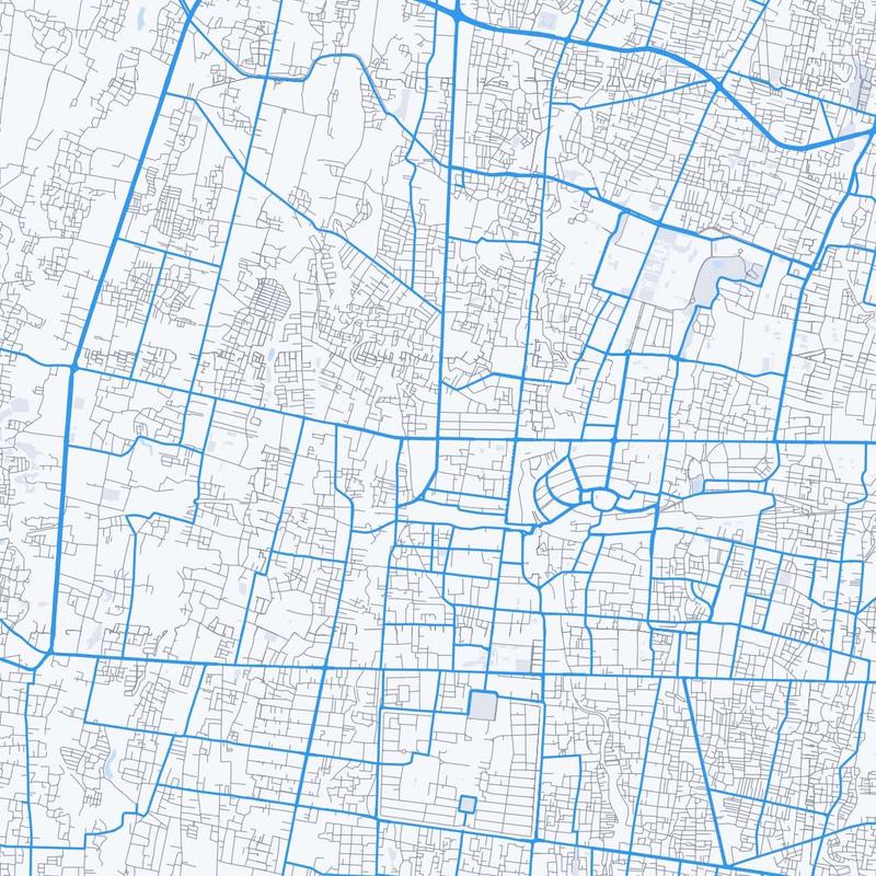 Map of Yogyakarta
