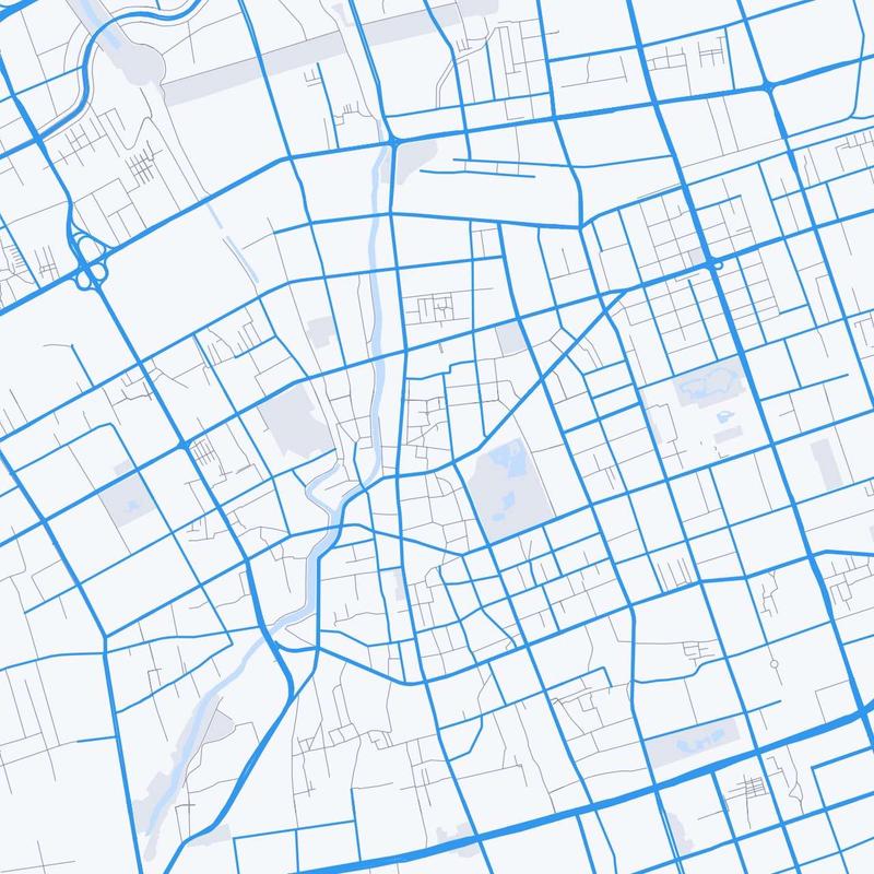 Map of Hohhot
