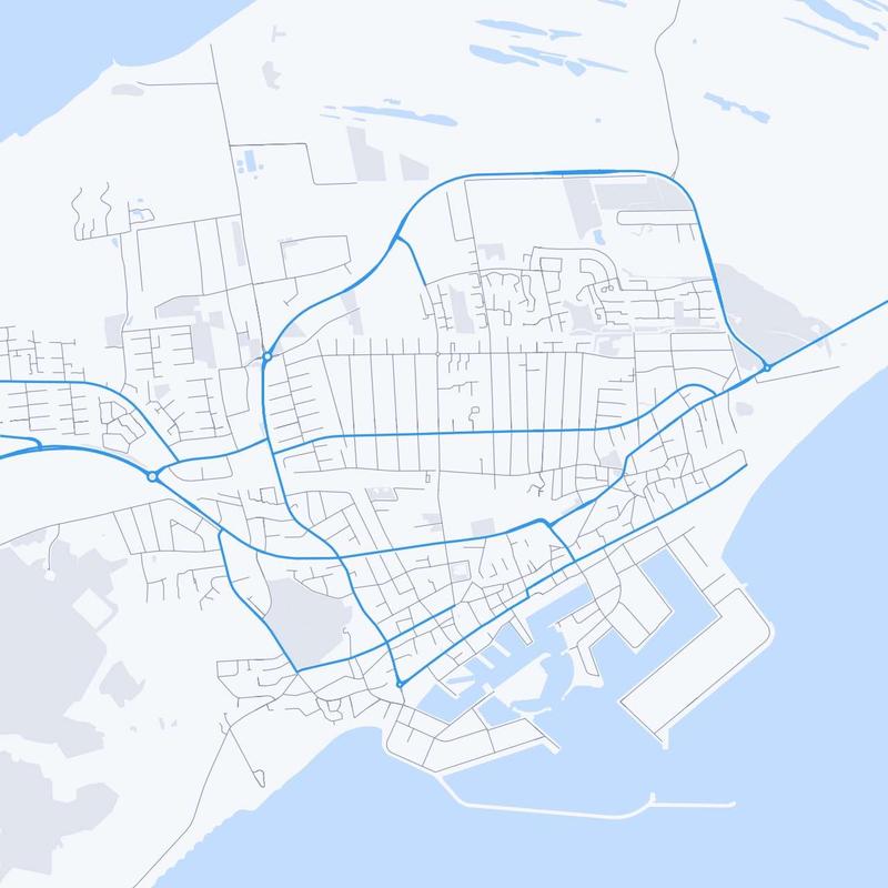 Map of Skagen