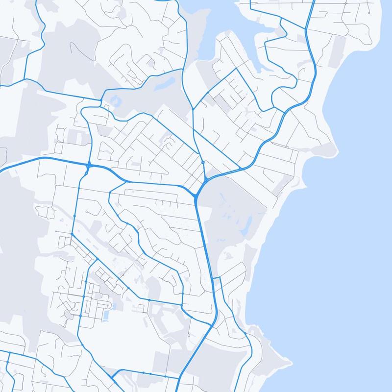Map of Mona Vale