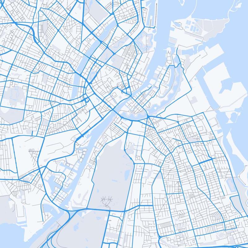 Map of Copenhagen