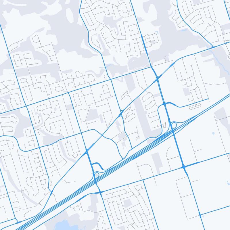 Map of Pickering