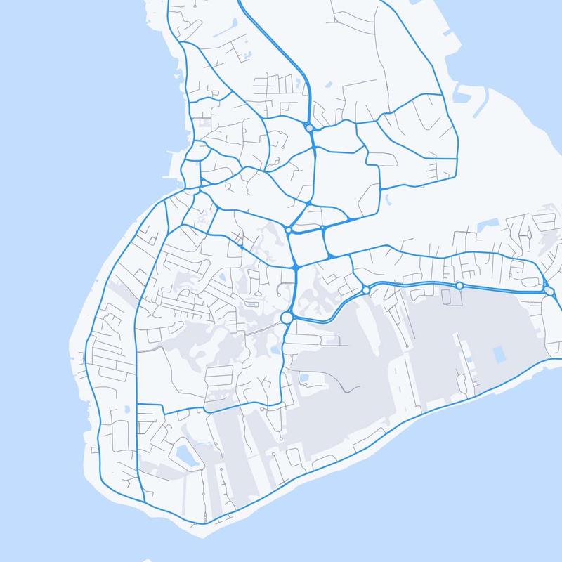 Map of George Town