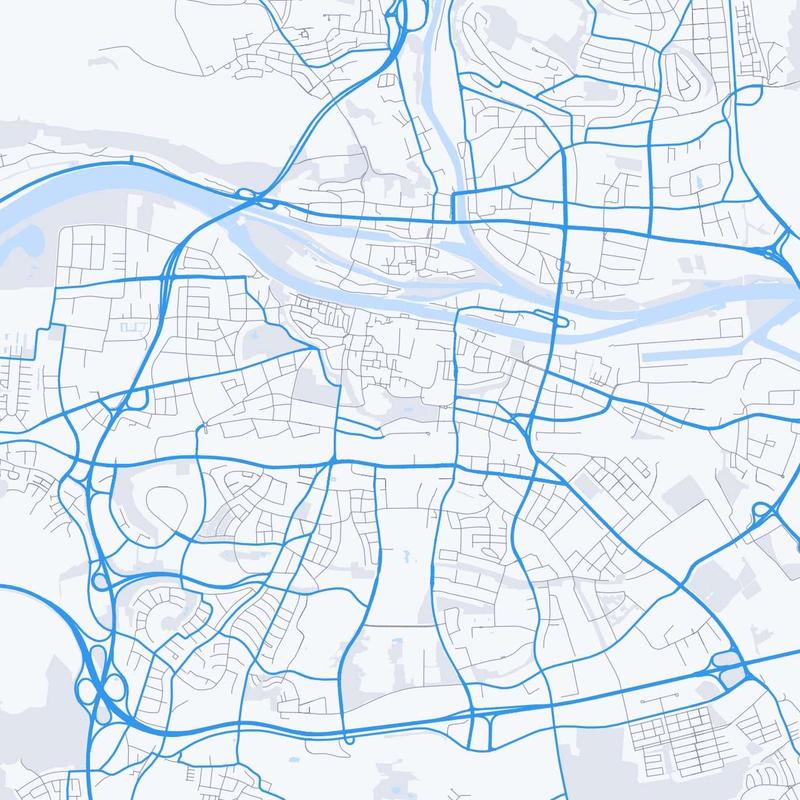 Map of Regensburg