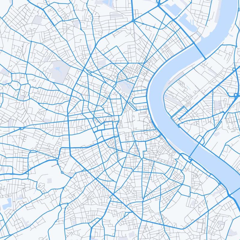 Map of Bordeaux