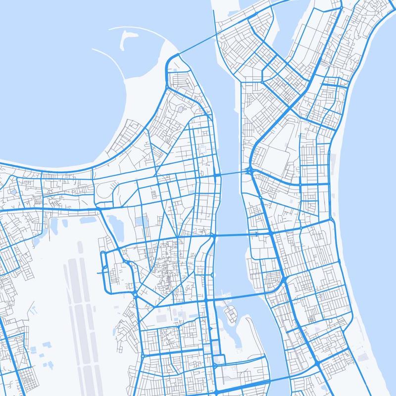 Map of Da Nang