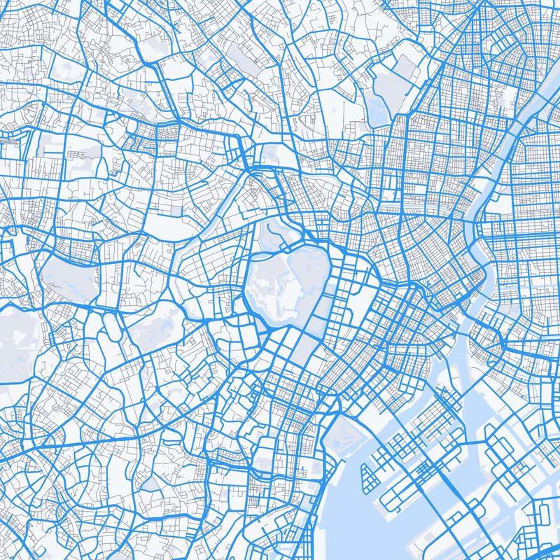 Map of Tokyo
