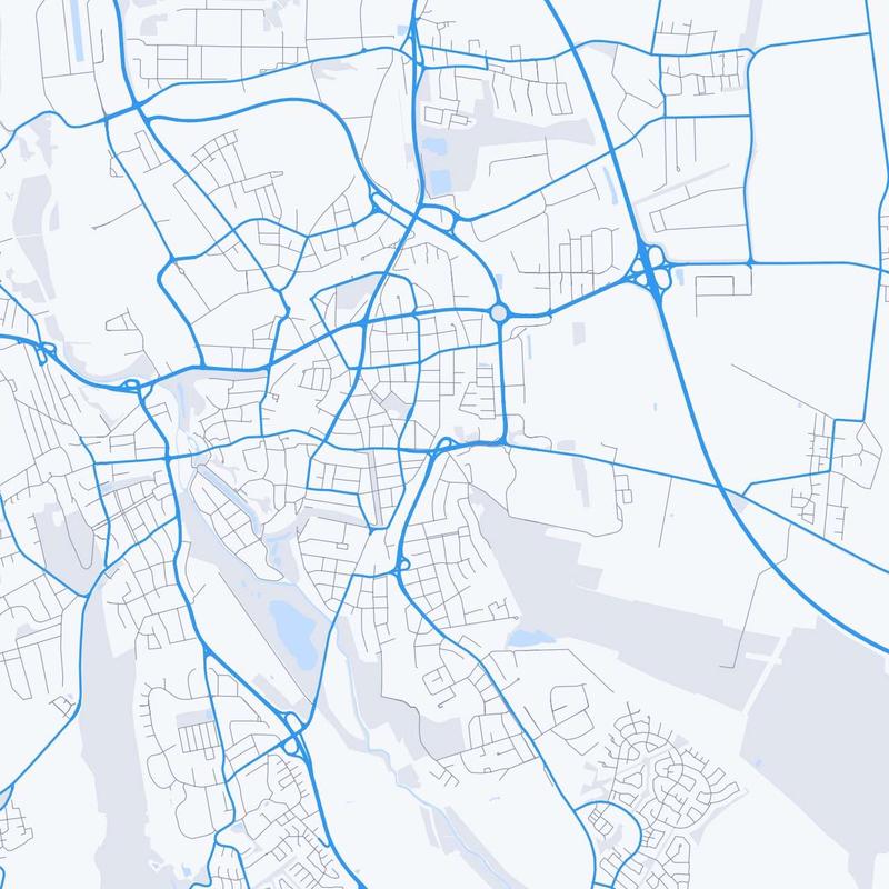Map of Hildesheim