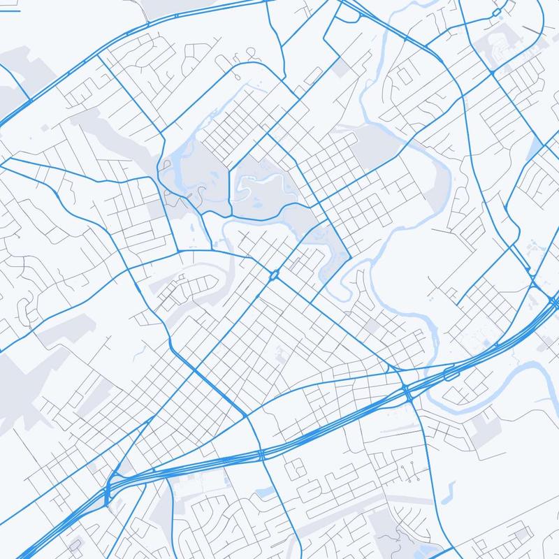 Map of New Braunfels