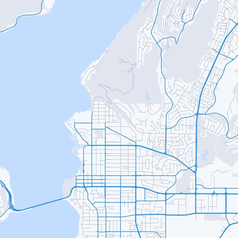 Map of Kelowna