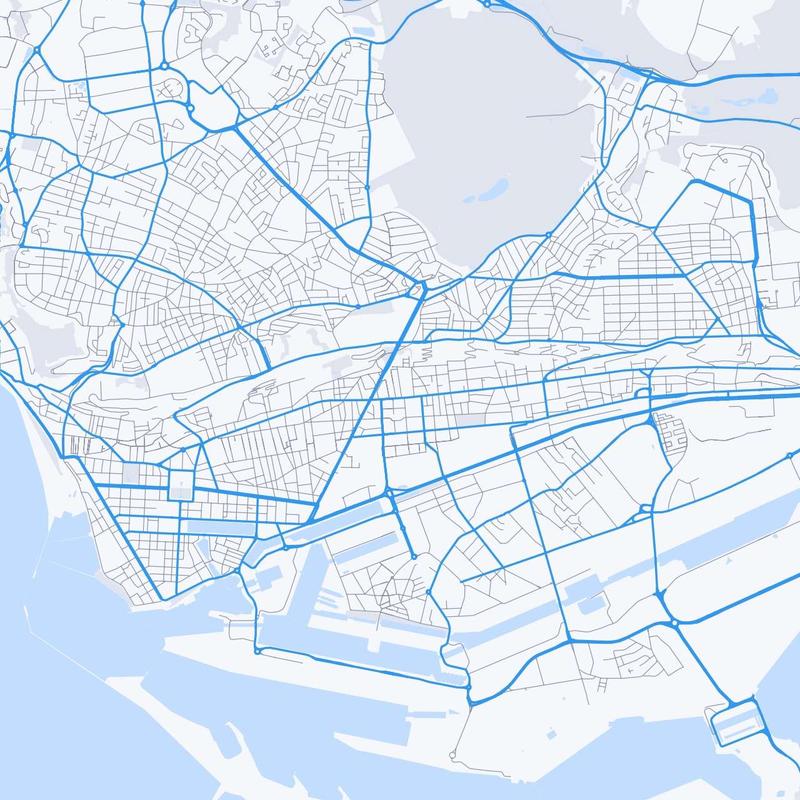 Map of Le Havre