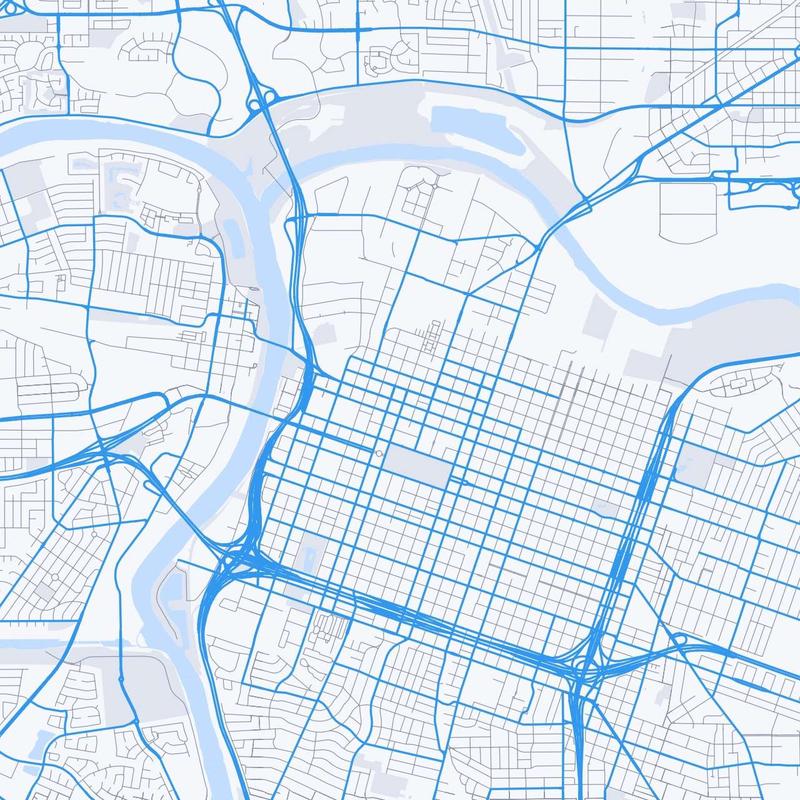 Map of Sacramento
