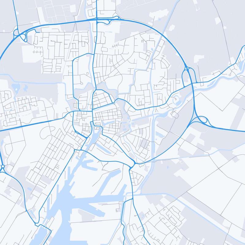 Map of Emden