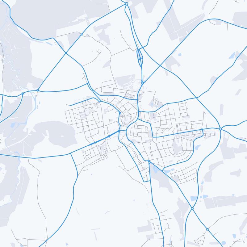 Map of Klatovy