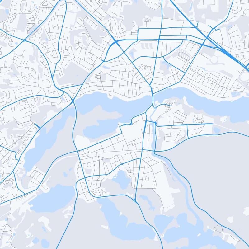 Map of Silkeborg