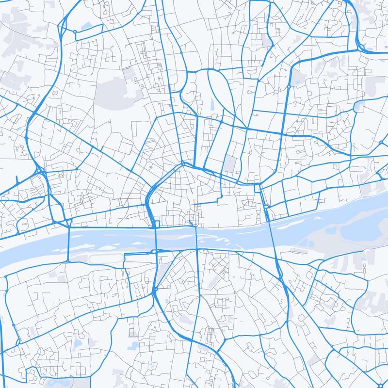 Map of Orleans