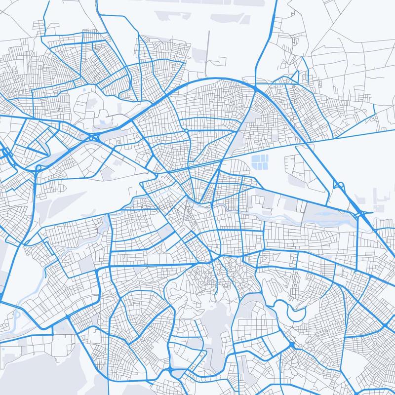 Map of Eskisehir