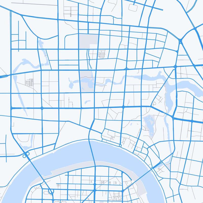 Map of Changde