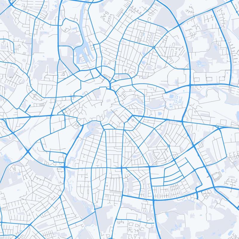 Map of Odense