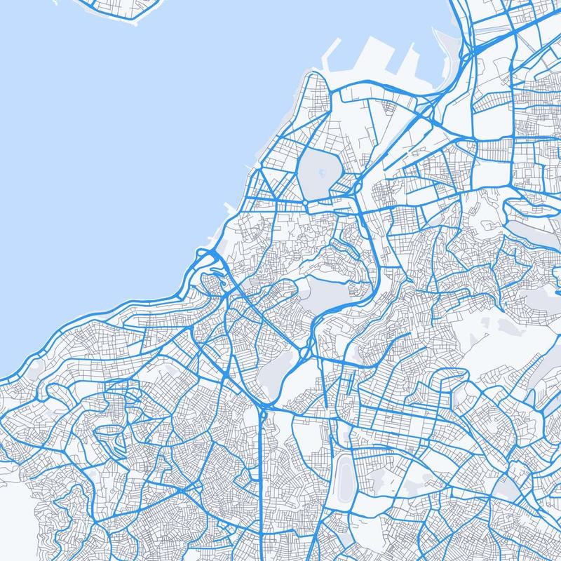 Map of Izmir