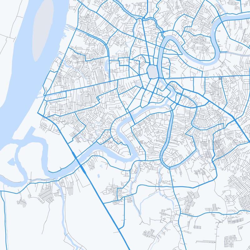 Map of Banjarmasin