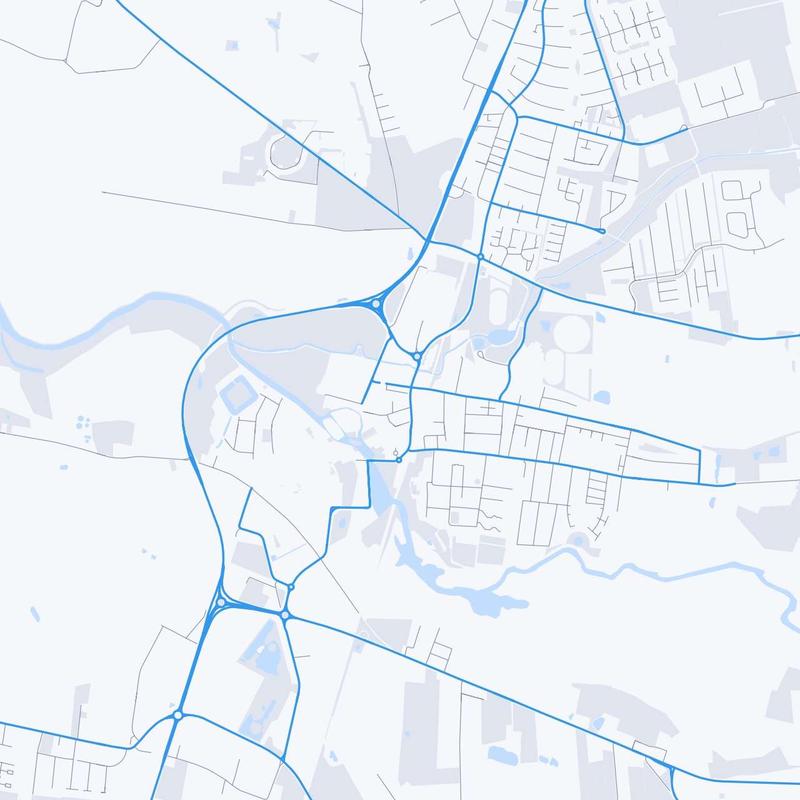 Map of Ribe