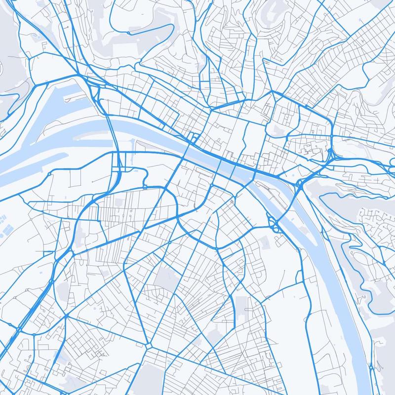 Map of Rouen