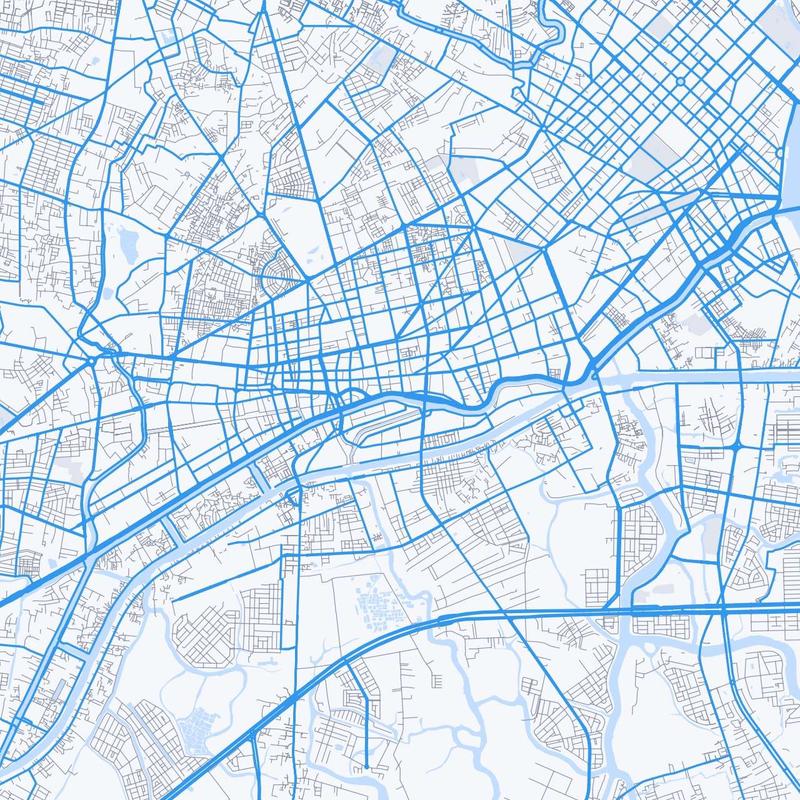 Map of Ho Chi Minh