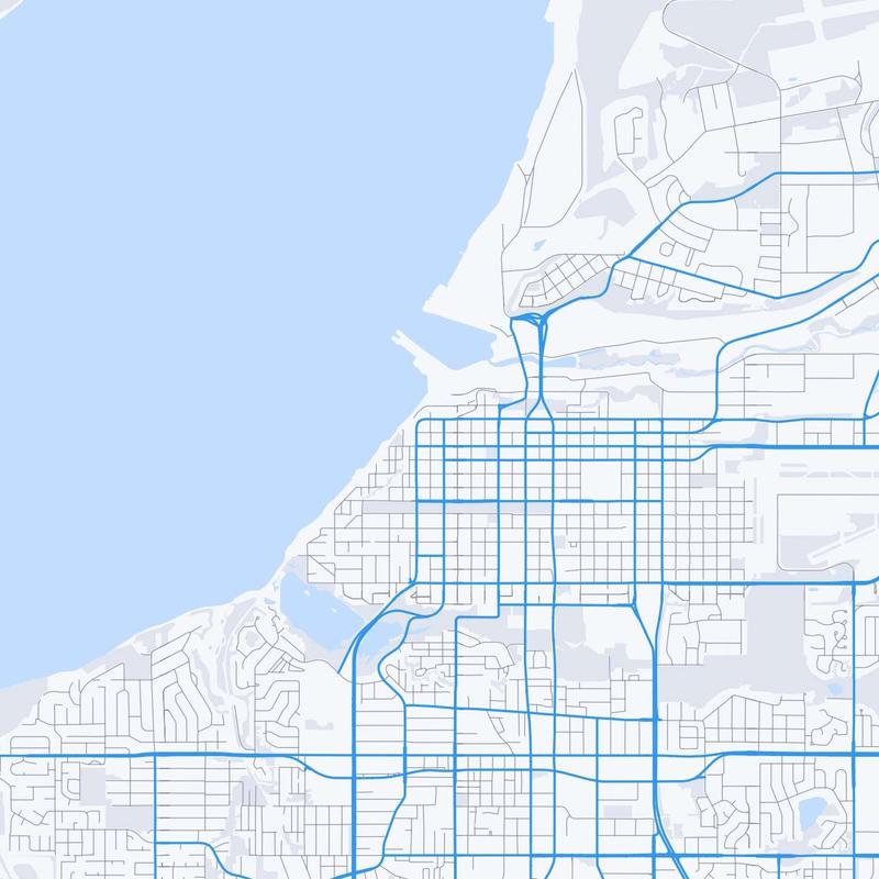 Map of Anchorage