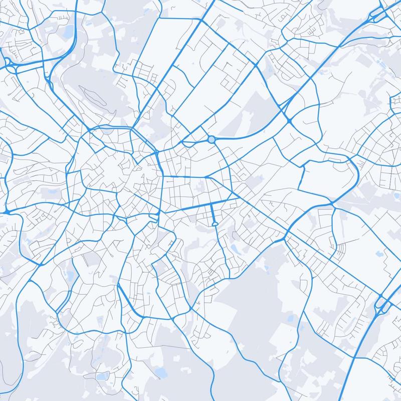 Map of Aachen
