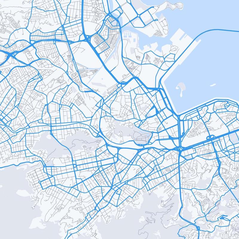Map of Rio De Janeiro