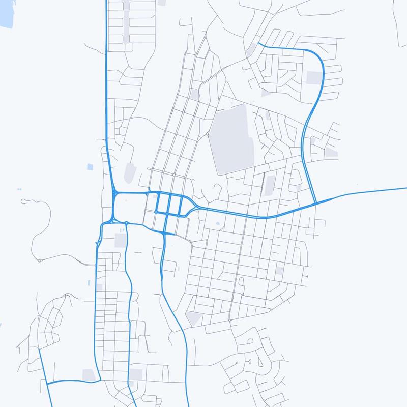 Map of Mount Isa
