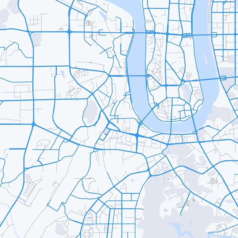 Map of Liuzhou