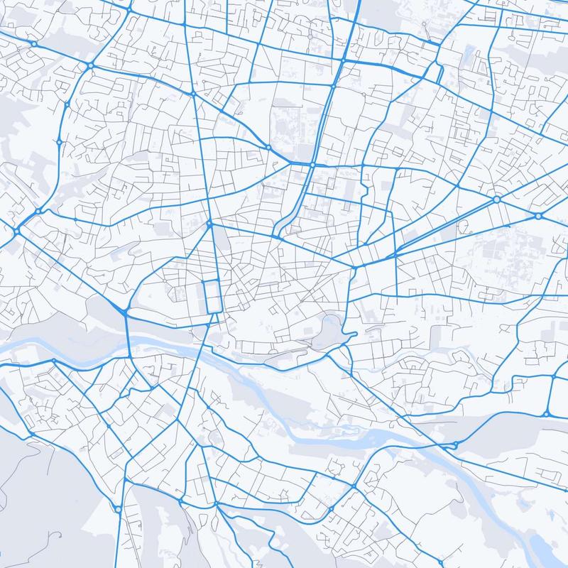 Map of Pau