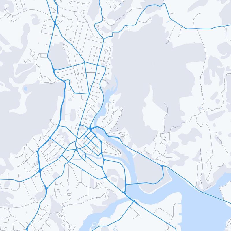 Map of Whangarei