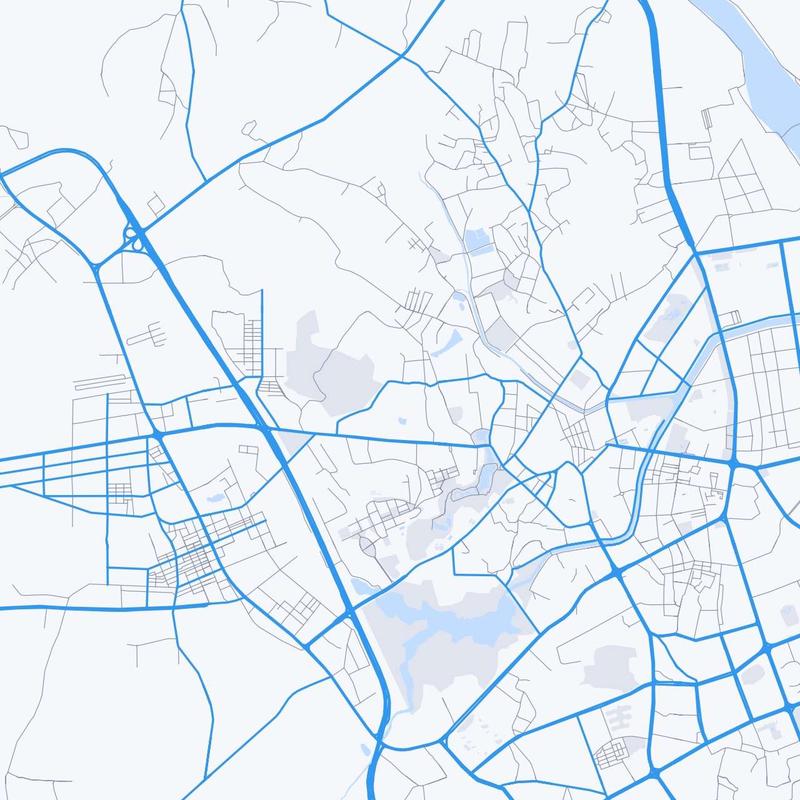 Map of Zhanjiang