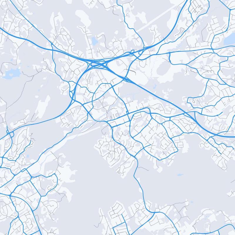Map of Espoo