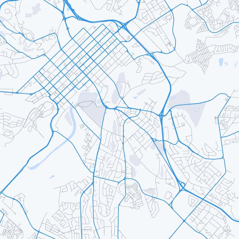 Map of Pietermaritzburg