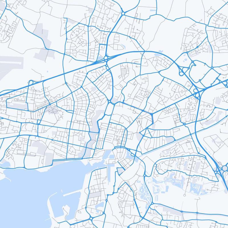 Map of La Rochelle
